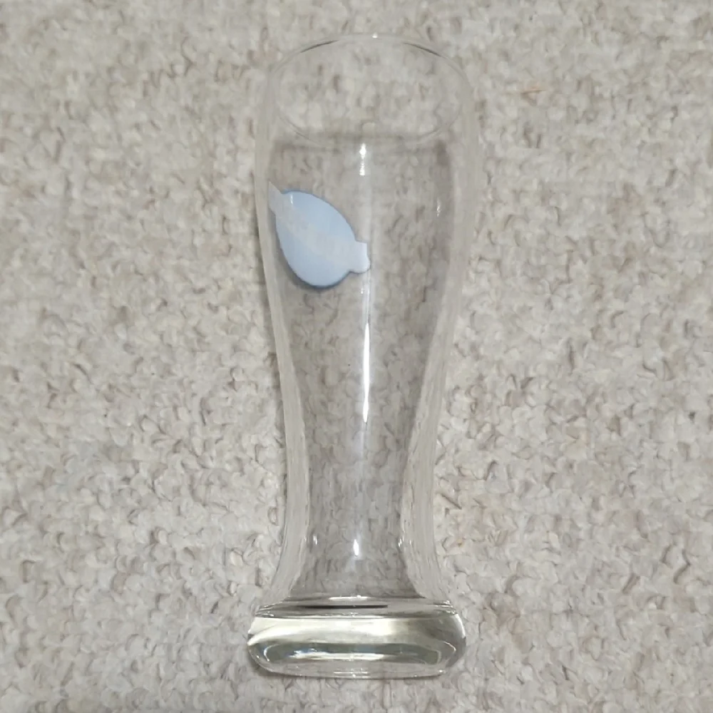 Blue Moon Pilsner Glass with Blue Logo
